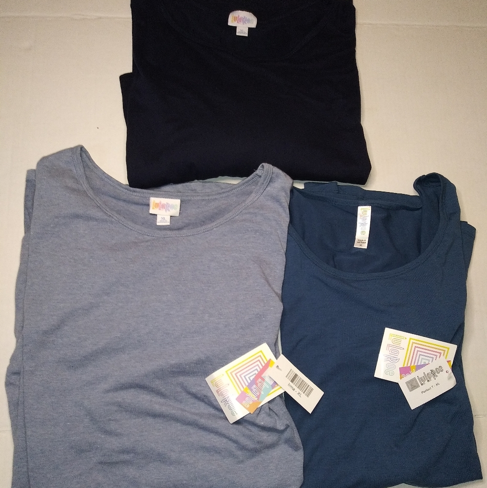 Bundle of LuLaRoe XL Irma and perfect t NWT new